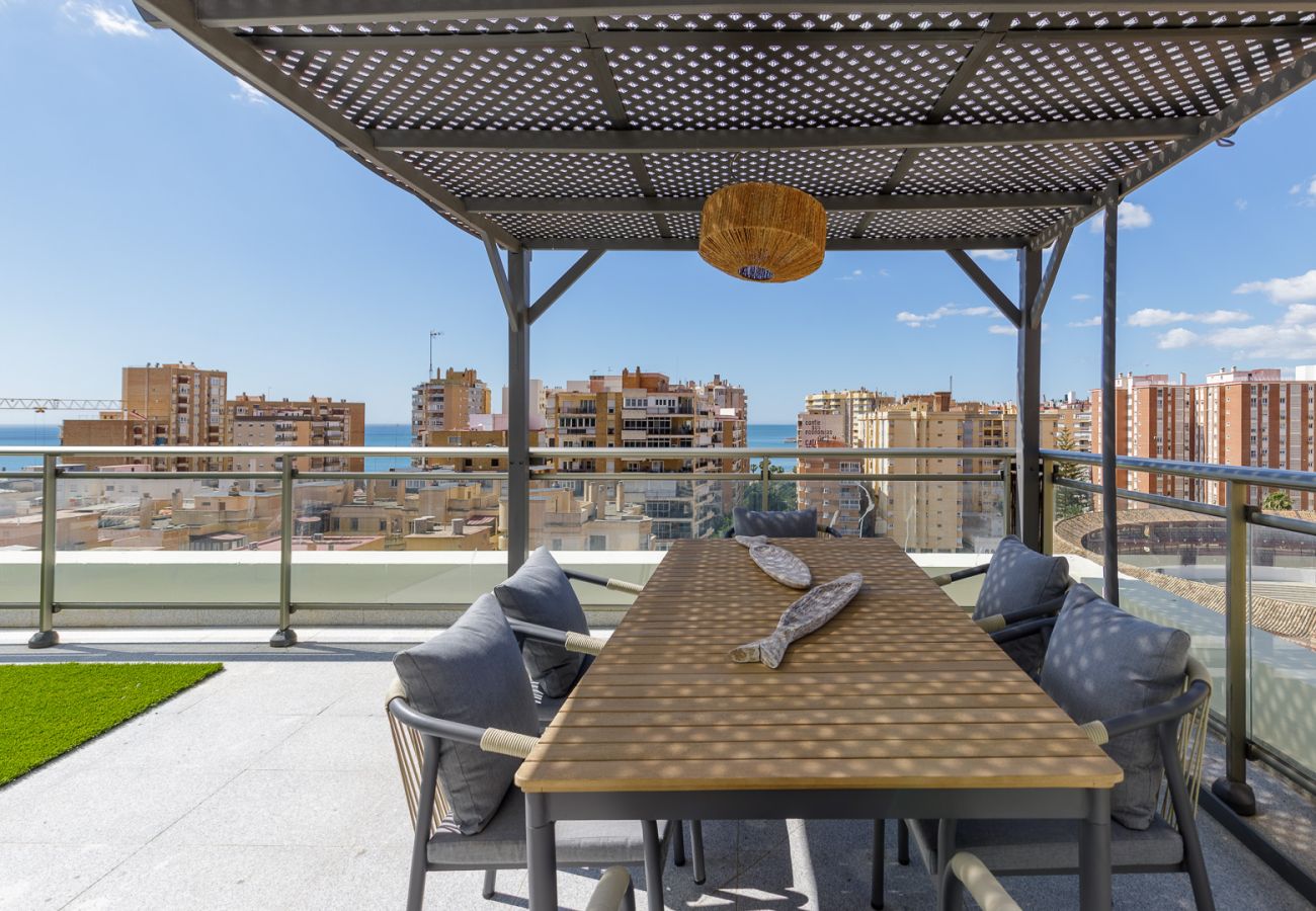 Lejlighed i Malaga - !!!!!!!!0009 Penthouse Malagueta with Sea View