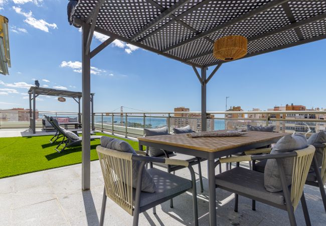 Apartamento en Málaga - !!!!!!!!0009 Penthouse Malagueta with Sea View Apartamento en Málaga - !!!!!!!!0009 Penthouse Malagueta with Sea View