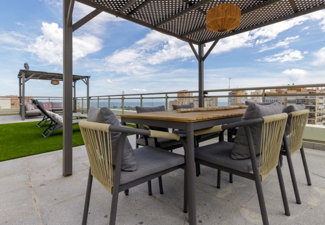 Апартаменты на Málaga - !!!!!!!!0009 Penthouse Malagueta with Sea View Апартаменты на Málaga - !!!!!!!!0009 Penthouse Malagueta with Sea View