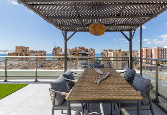  на Málaga - !!!!!!!!0009 Penthouse Malagueta with Sea View